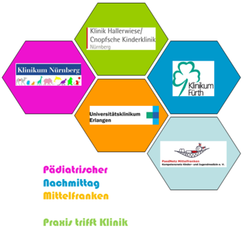 5 bunte Waben für Mittelfranken